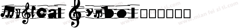 Musical Symbol字体转换
